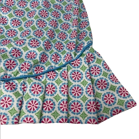 Birdies and Bows Stretch Aqua, Pink, White, Green Golf or Tennis Skort Skirt S - Picture 5 of 9